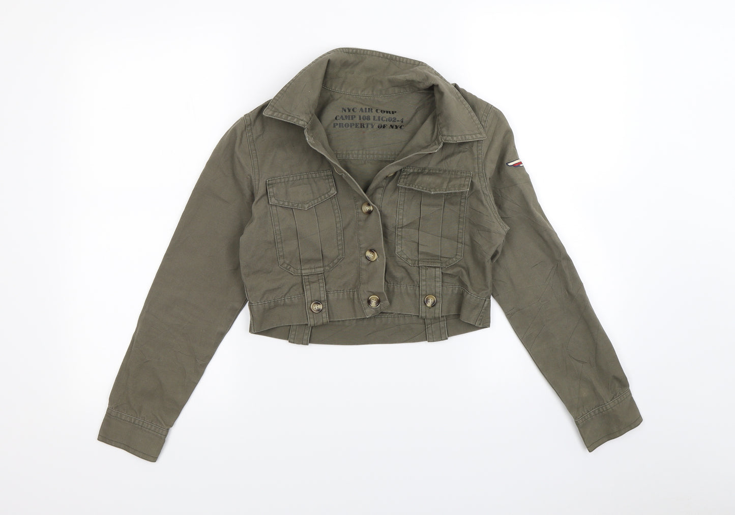 St Bernard Girls Green   Jacket  Size 10 Years