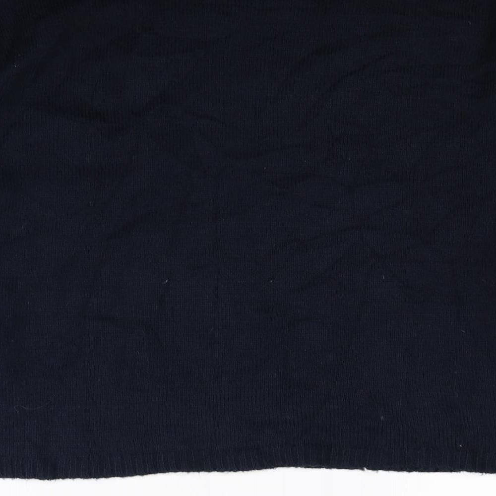 George Womens Blue Floral  Pullover Jumper Size 14