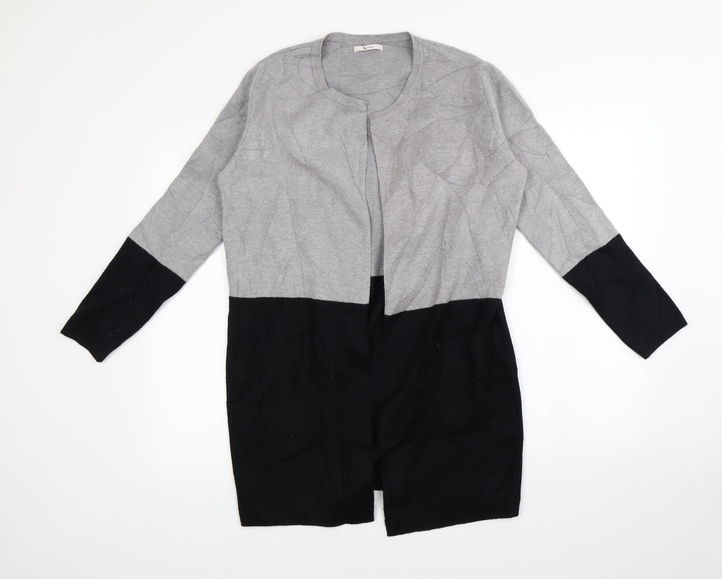 TU Womens Grey   Cardigan Jumper Size 10