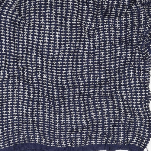 Monki Mens Blue   Pullover Jumper Size S