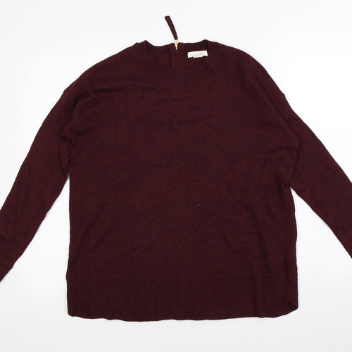 H&M Womens Red   Pullover Jumper Size S