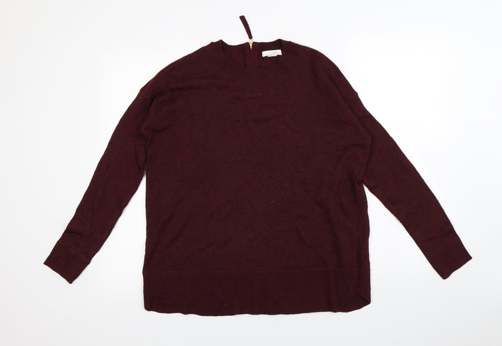 H&M Womens Red Pullover Jumper Size S