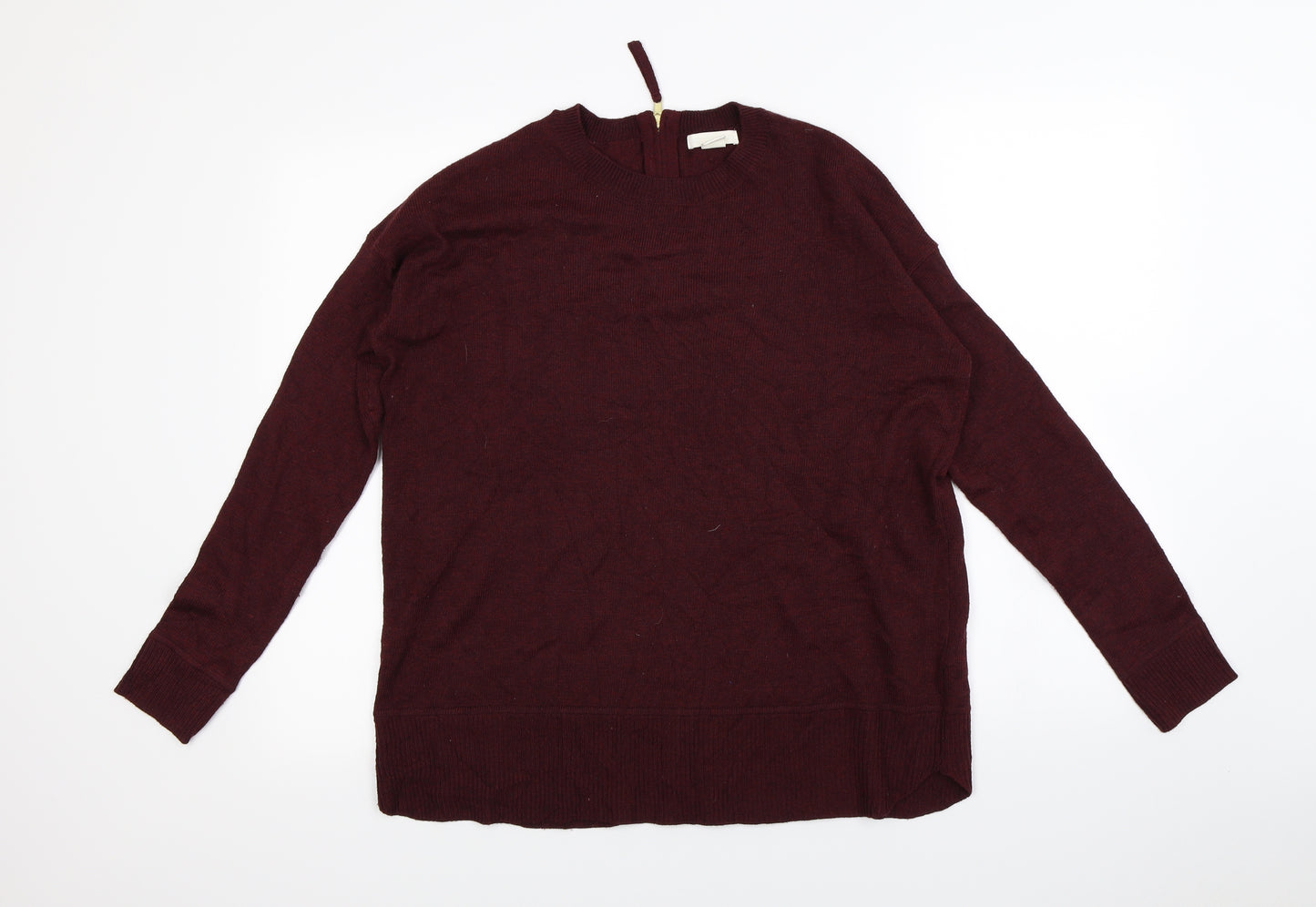 H&M Womens Red   Pullover Jumper Size S