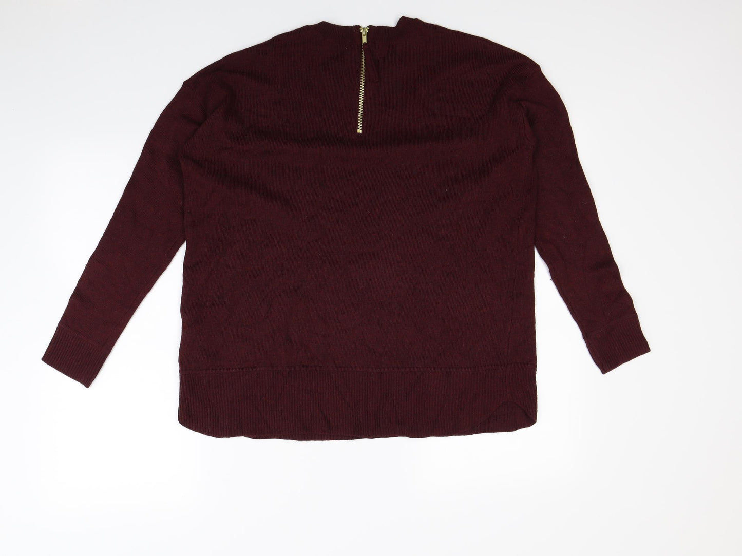 H&M Womens Red   Pullover Jumper Size S