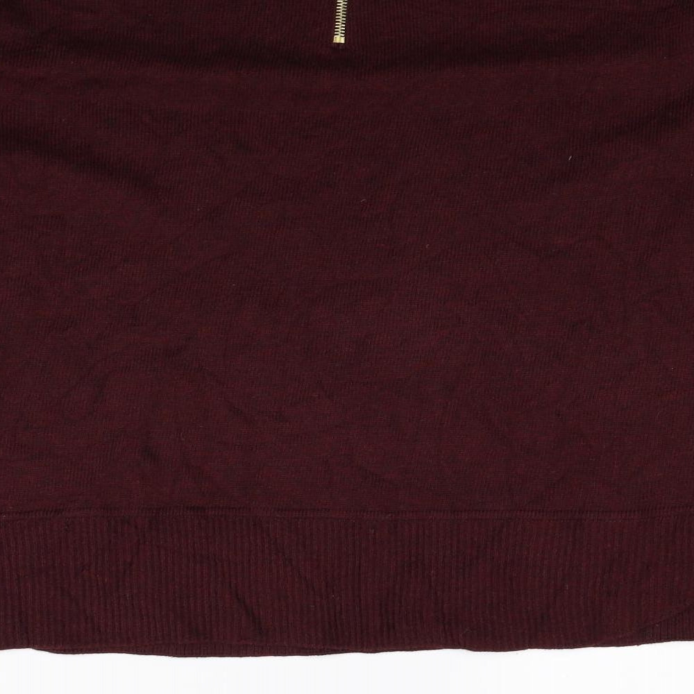 H&M Womens Red   Pullover Jumper Size S