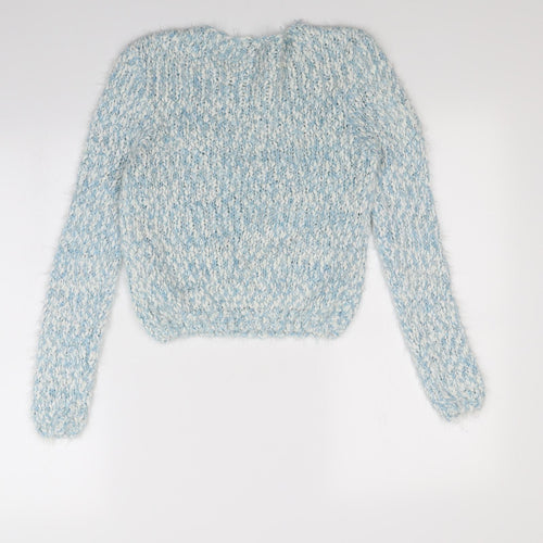 New Look Girls Blue   Pullover Jumper Size 12 Years
