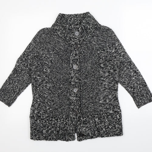 Kenneth Cole Womens Black   Cardigan Jumper Size XS