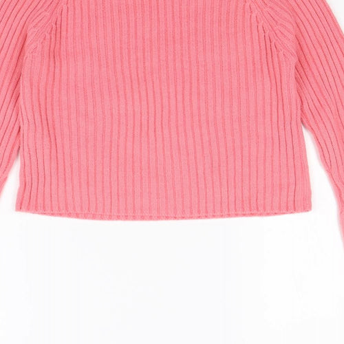 New Look Womens Pink   Pullover Jumper Size 8