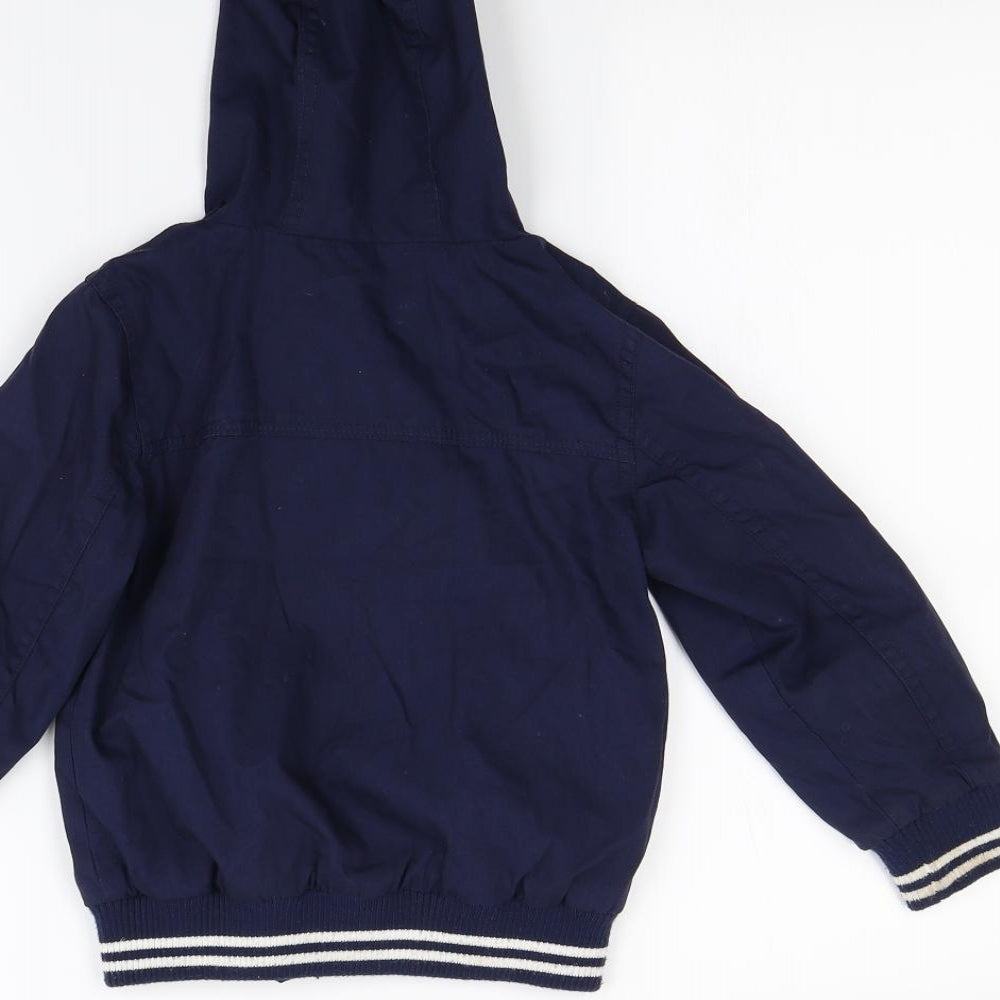 George Boys Blue   Jacket Coat Size 3 Years