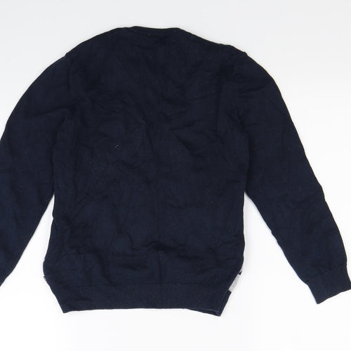 polarn  Boys Blue   Pullover Jumper Size 8 Years