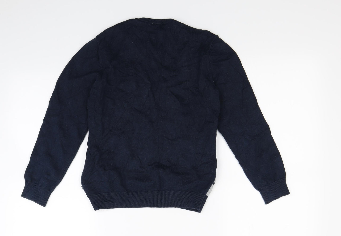 polarn  Boys Blue   Pullover Jumper Size 8 Years