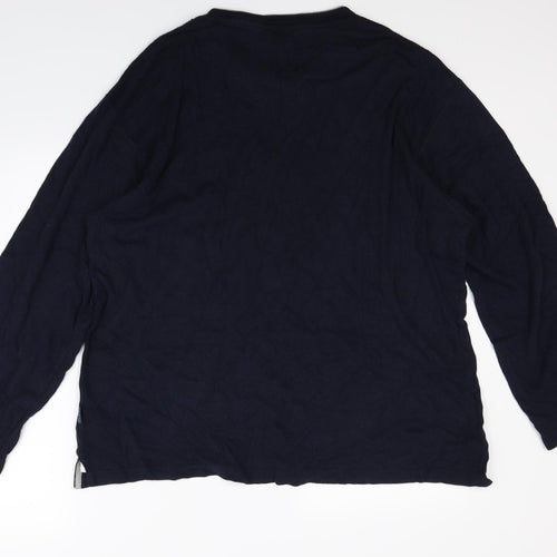 M&S Mens Blue   Pullover Jumper Size L