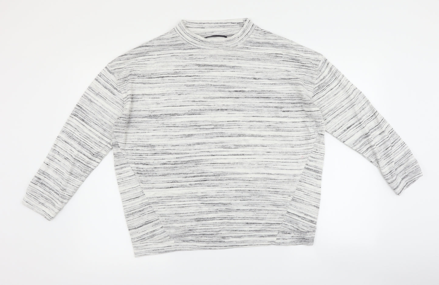 Marks and Spencer Womens Grey   Pullover Jumper Size 14