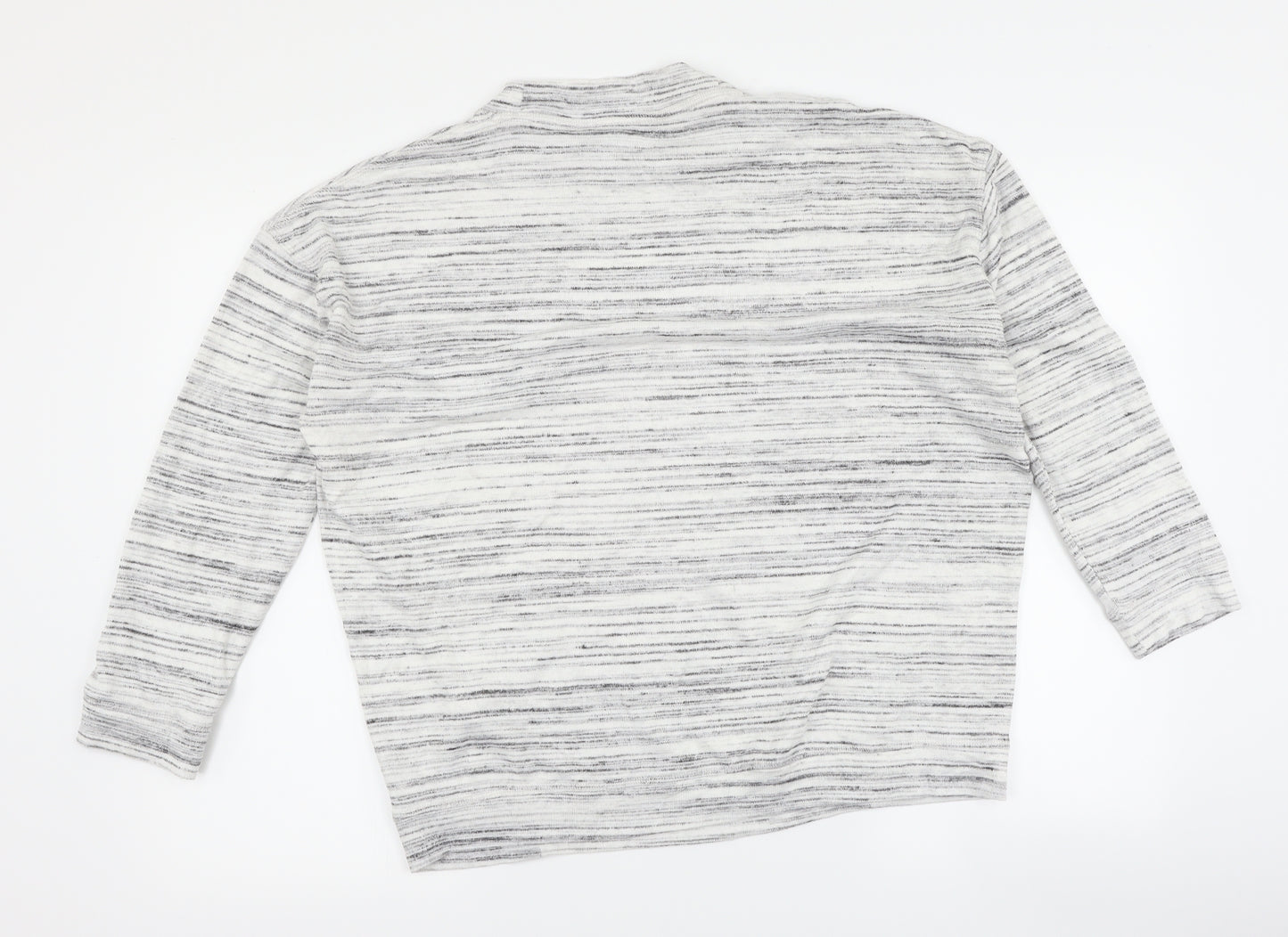 Marks and Spencer Womens Grey   Pullover Jumper Size 14