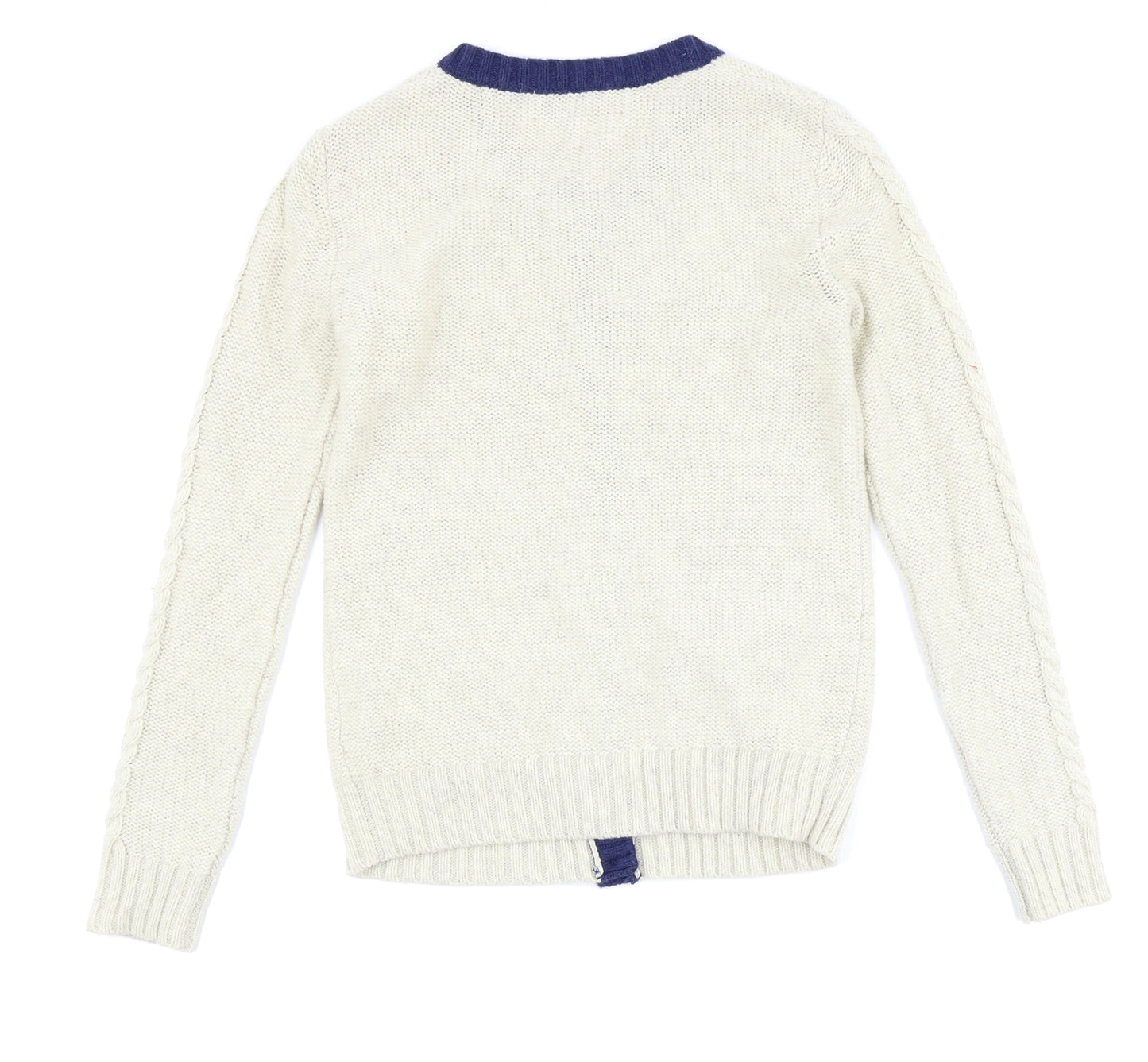 Edina Ronay Womens Beige   Cardigan Jumper Size S