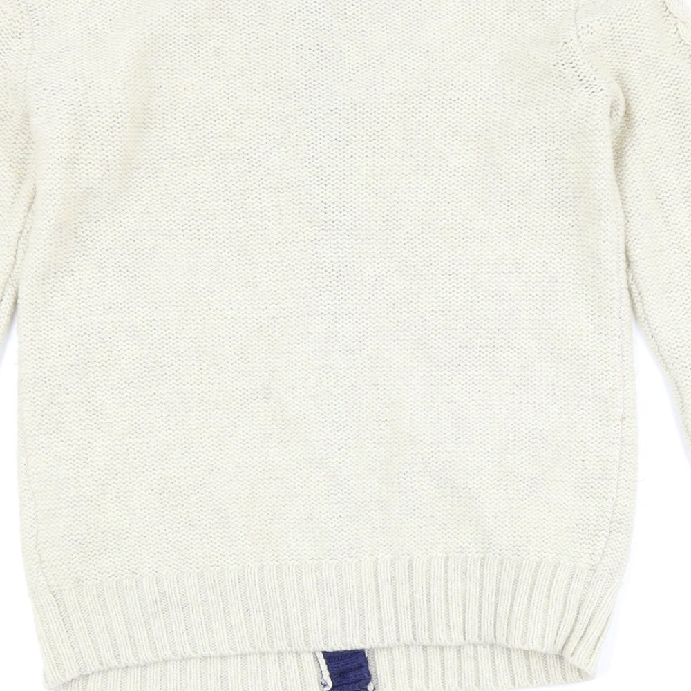 Edina Ronay Womens Beige   Cardigan Jumper Size S