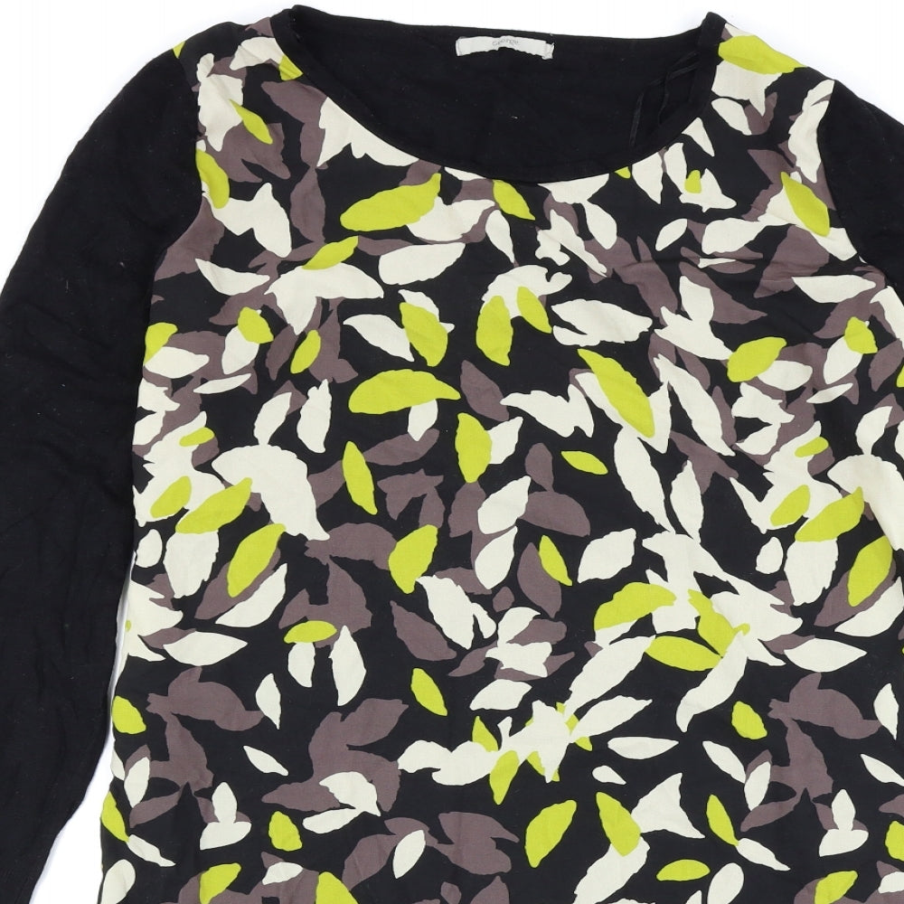 George Womens Black Geometric  Shift  Size 12