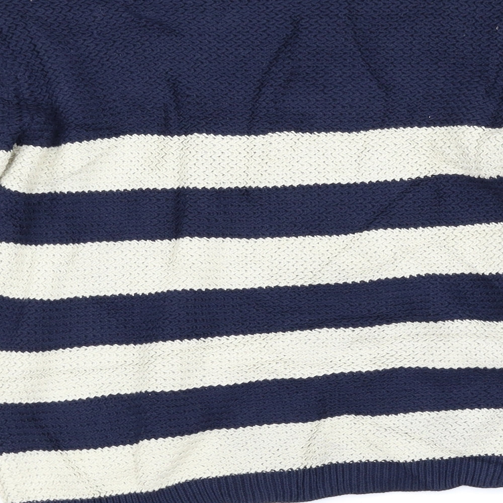 NEXT Boys Blue Spotted  Pullover Jumper Size 8 Years
