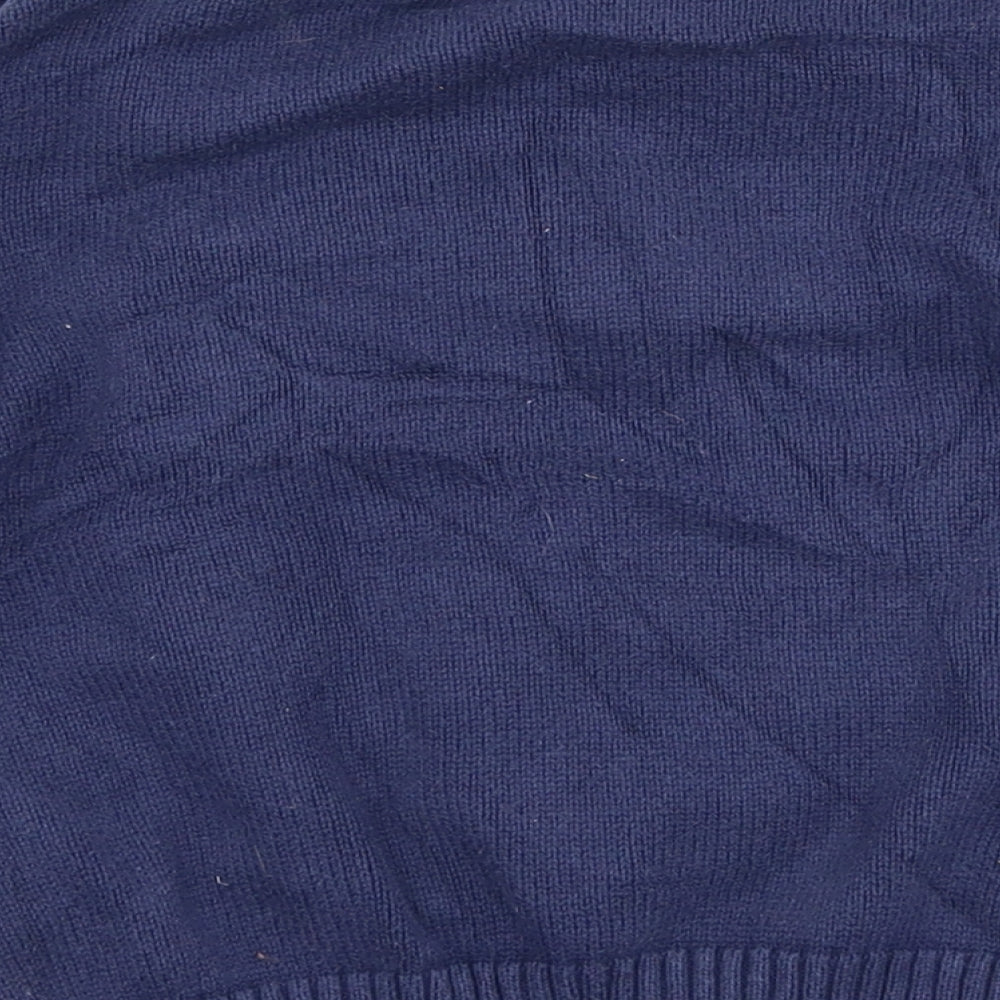 Blue Zoo Boys Blue   Pullover Jumper Size 3-4 Years  - monster
