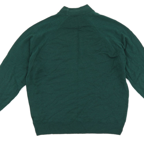 Hodgson Mens Green   Pullover Jumper Size S