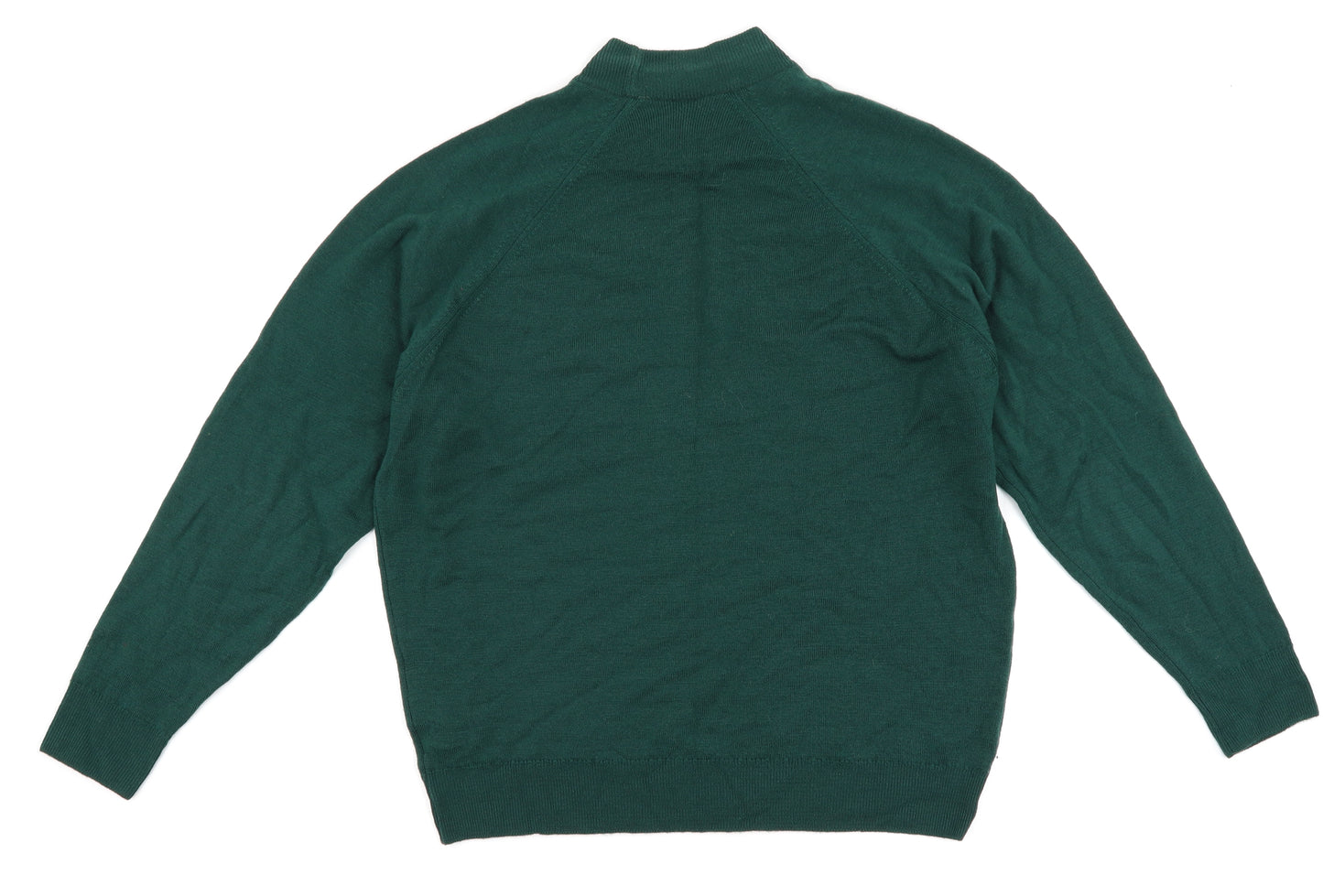 Hodgson Mens Green   Pullover Jumper Size S