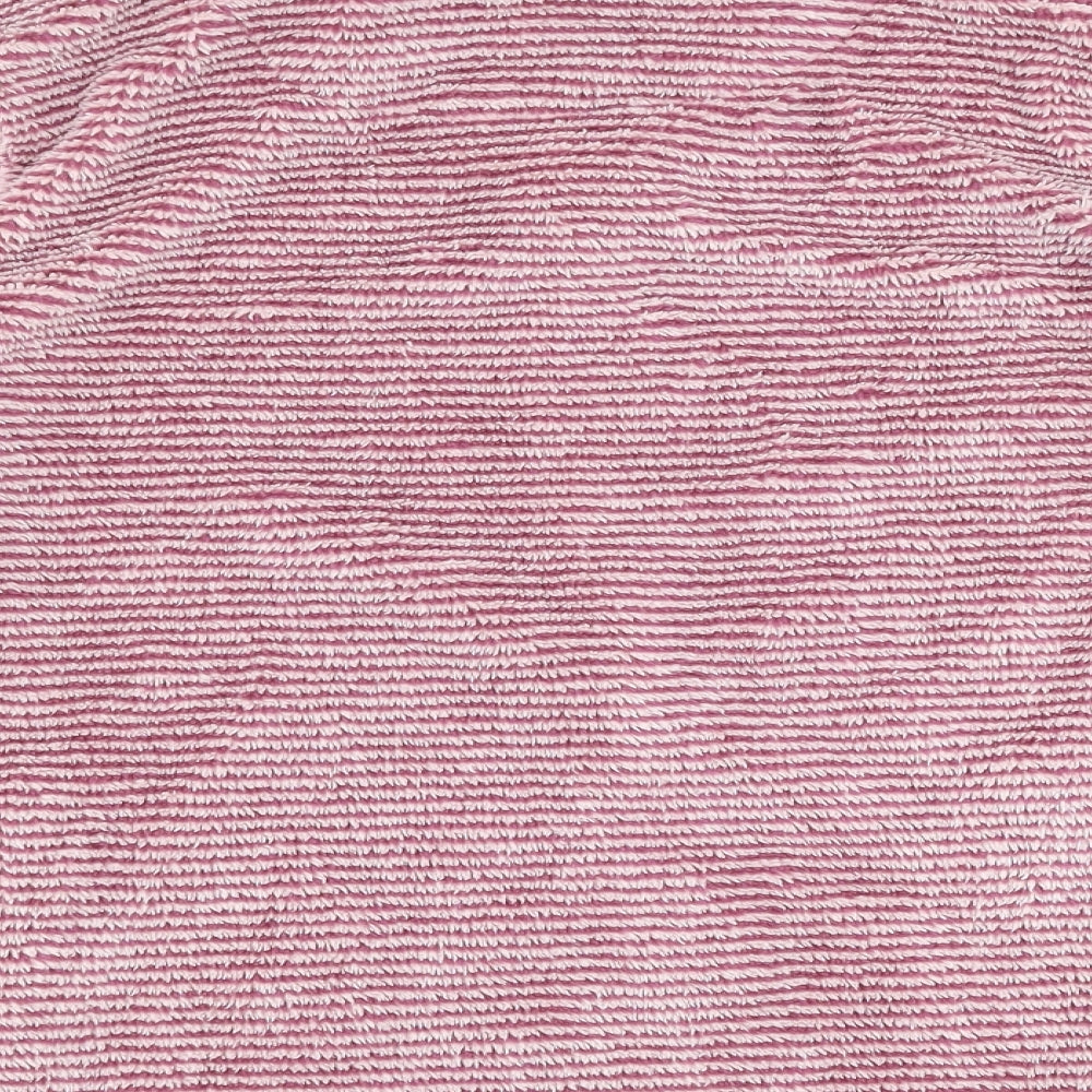 TU Womens Purple Striped Fleece Jacket  Size 14