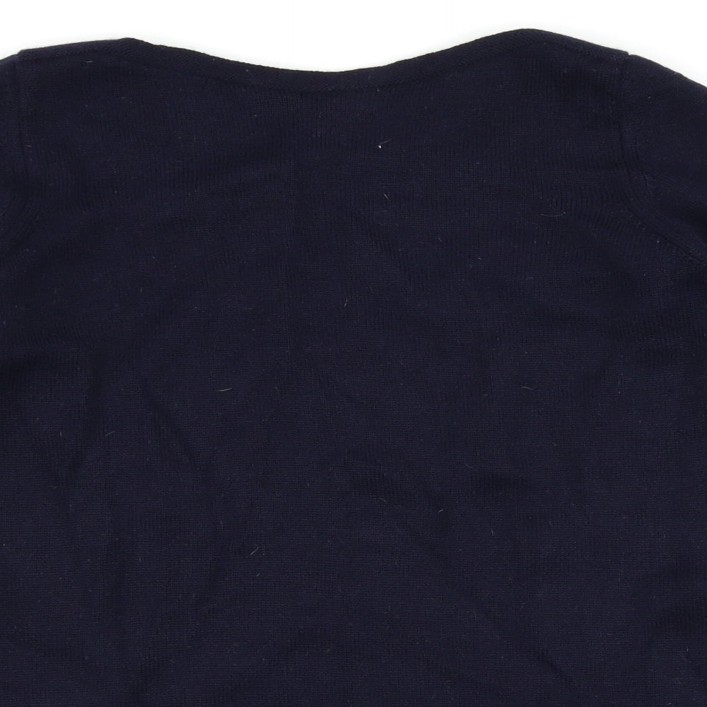 Marks and Spencer Womens Blue   Pullover Jumper Size 8