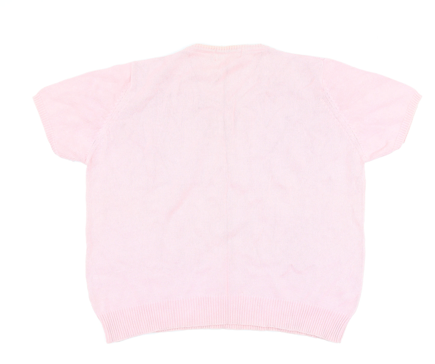 EWM Womens Pink   Basic T-Shirt Size L