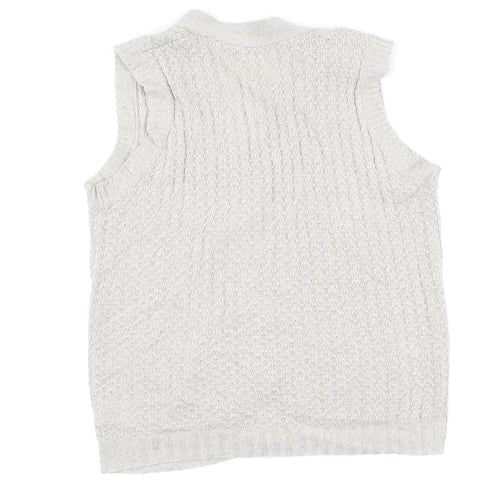 Damart Womens Grey   Vest Jumper Size 18