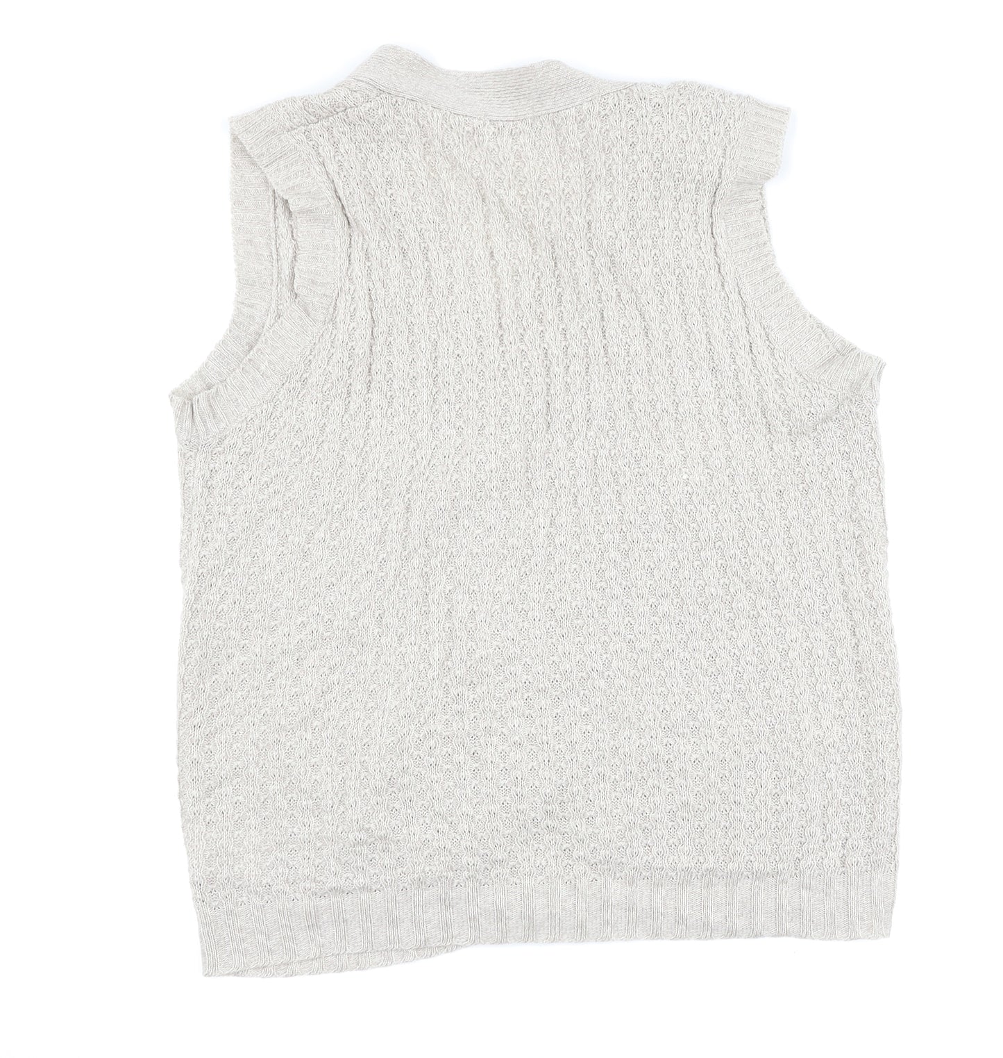 Damart Womens Grey   Vest Jumper Size 18