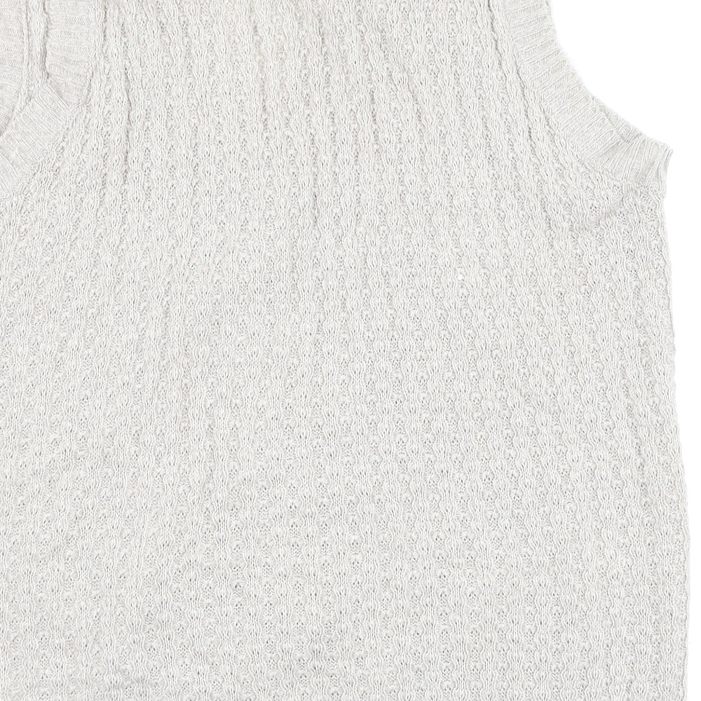 Damart Womens Grey   Vest Jumper Size 18