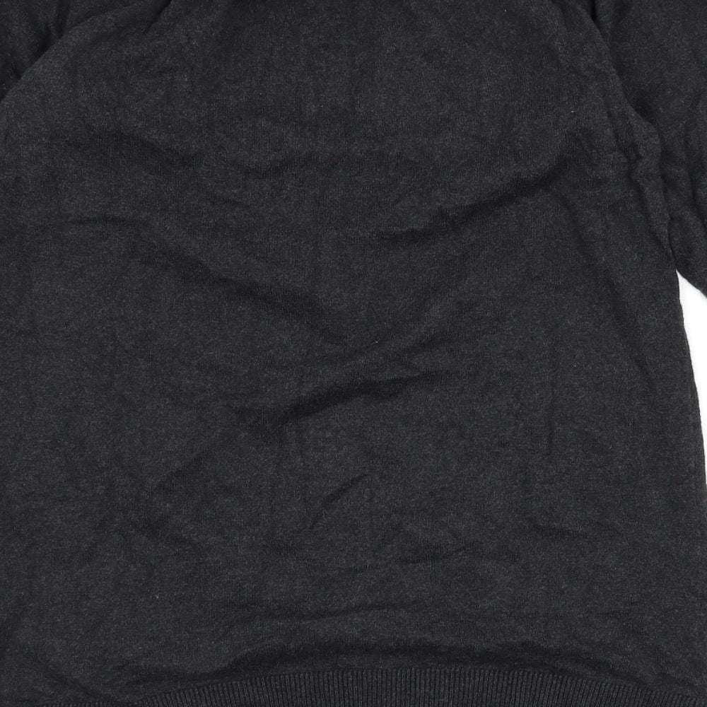 Hush Womens Grey   Cardigan Jumper Size S