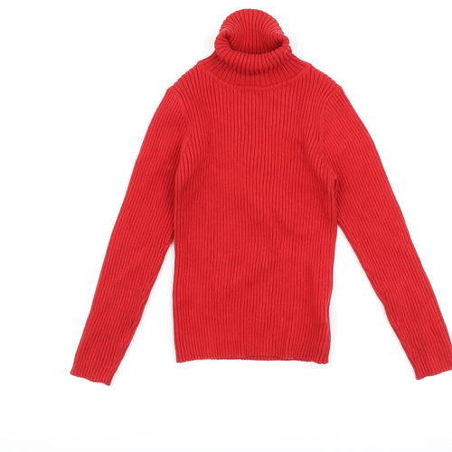 NEXT Girls Red   Pullover Jumper Size 6 Years