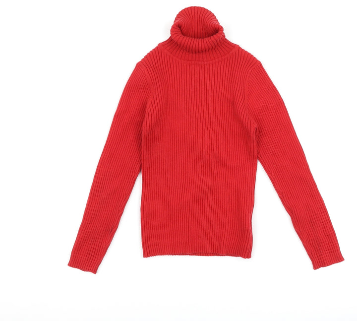 NEXT Girls Red Pullover Jumper Size 6 Years