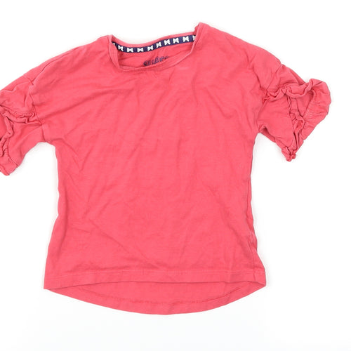 F&F Girls Pink   Basic T-Shirt Size 12-18 Months