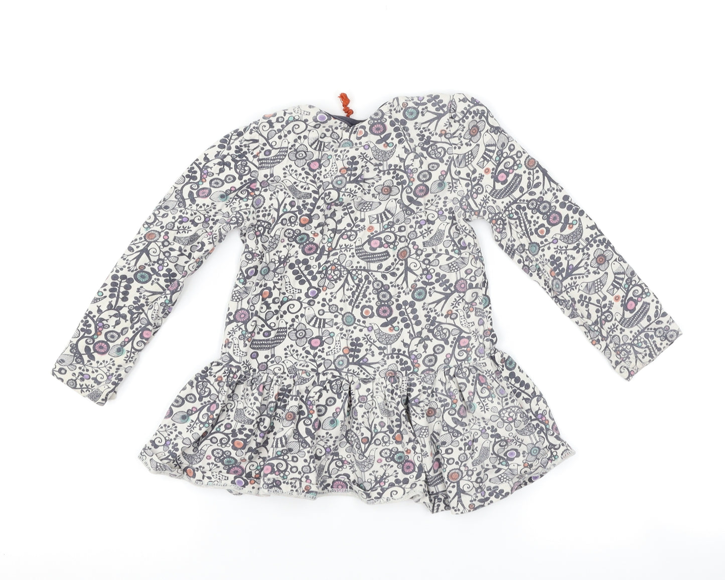 Boots Mini Club Girls White Floral  T-Shirt Dress  Size 2-3 Years