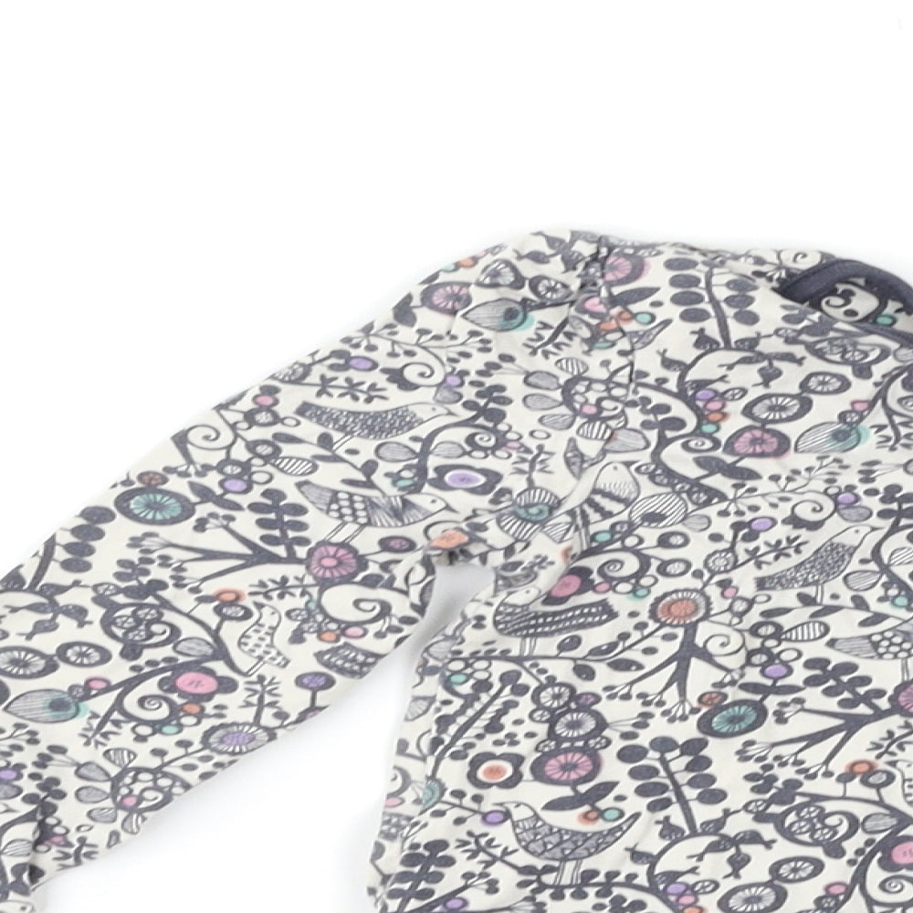 Boots Mini Club Girls White Floral  T-Shirt Dress  Size 2-3 Years