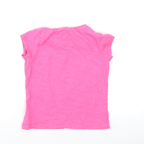 Boots Mini Club Girls Pink   Basic T-Shirt Size 2-3 Years  - sun