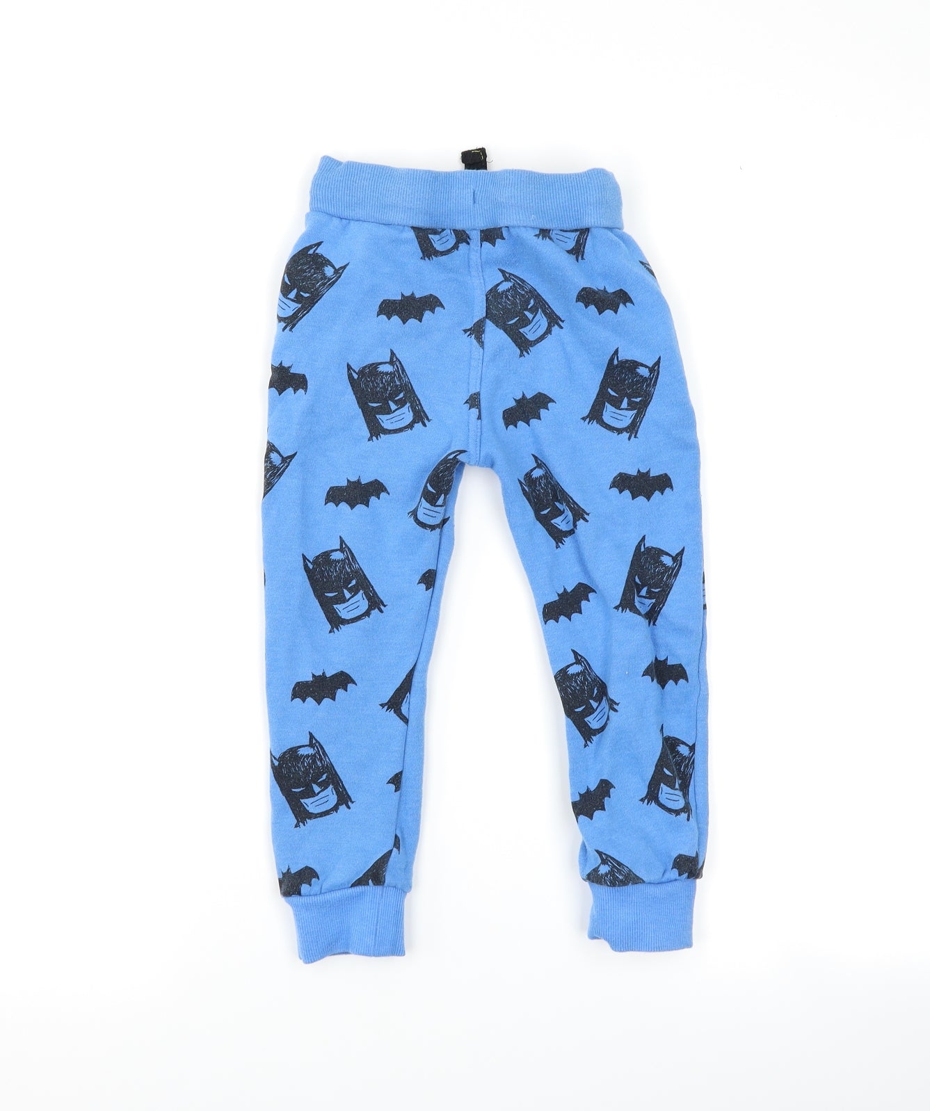 F&F Boys Blue   Jogger Trousers Size 3-4 Years - batman