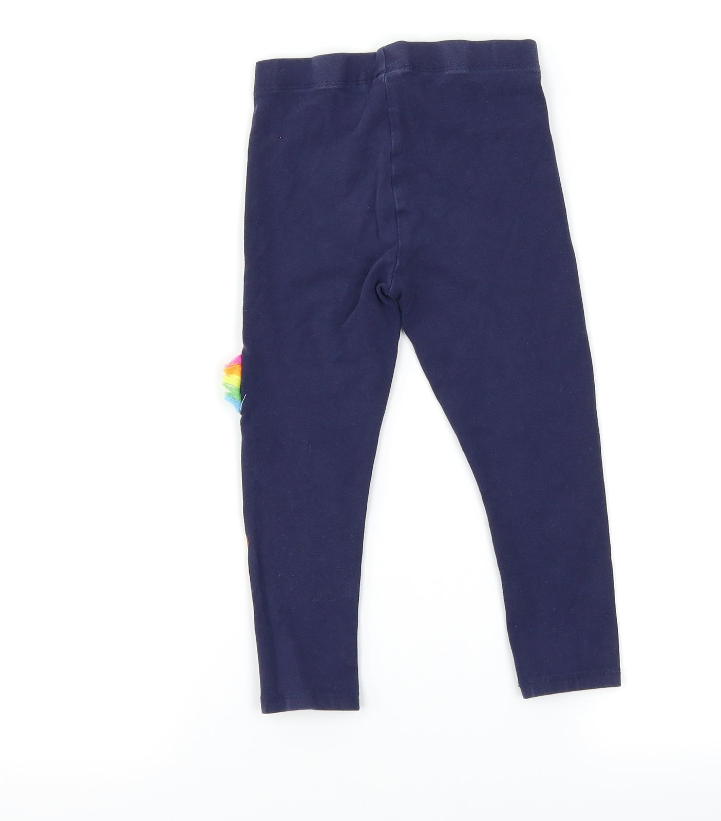 NEXT Girls Blue   Capri Trousers Size 4-5 Years - Hey Duggee leggings