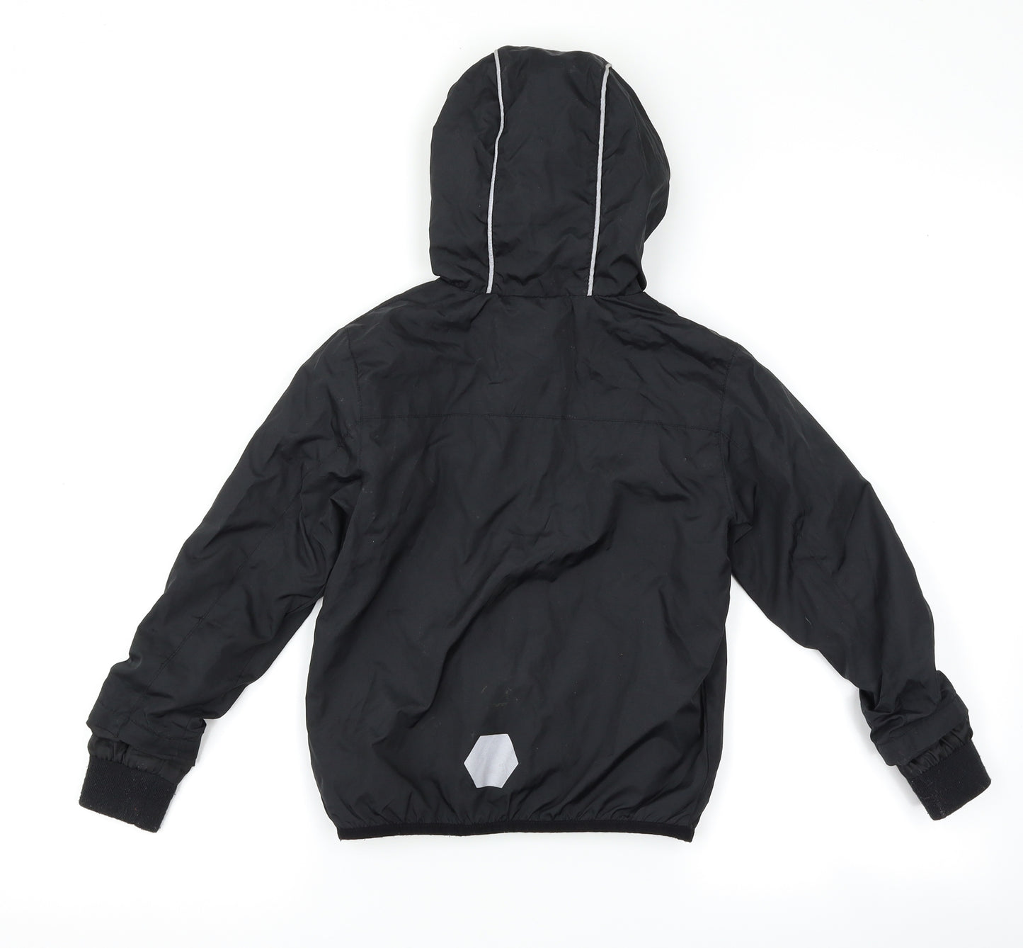 George Boys Black   Rain Coat Coat Size 4-5 Years