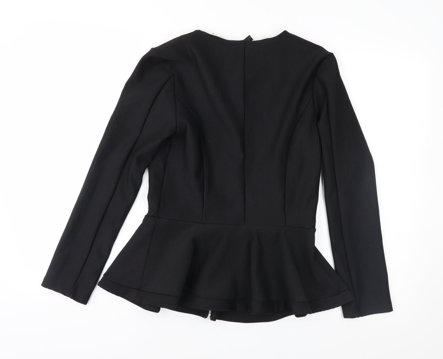 Topshop Womens Black   Jacket  Size 12
