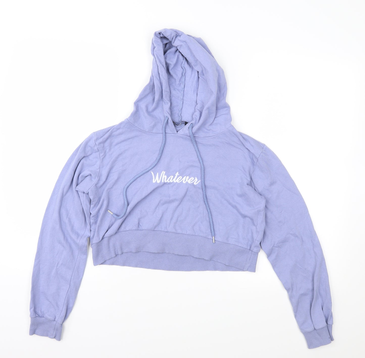 Select Womens Purple   Pullover Hoodie Size 10