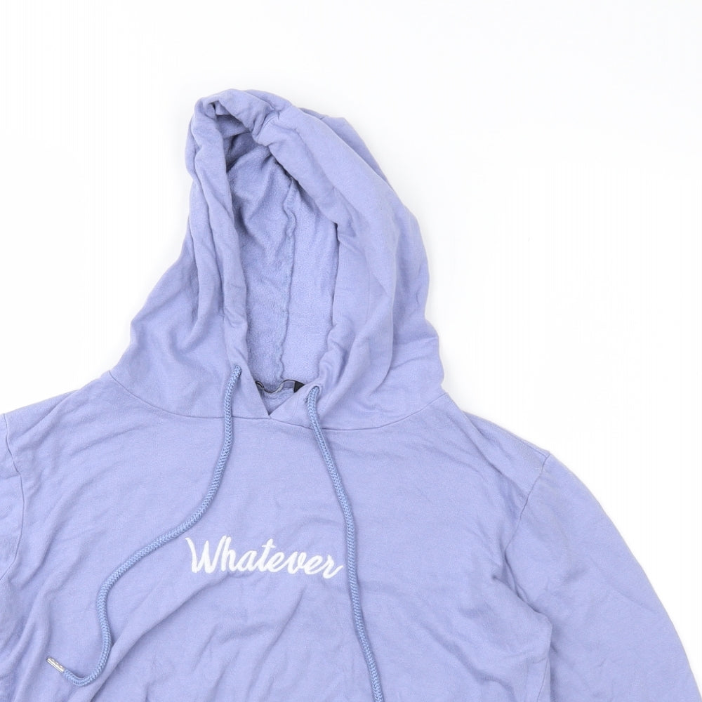 Select Womens Purple   Pullover Hoodie Size 10