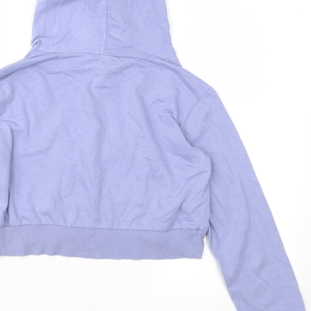 Select Womens Purple   Pullover Hoodie Size 10