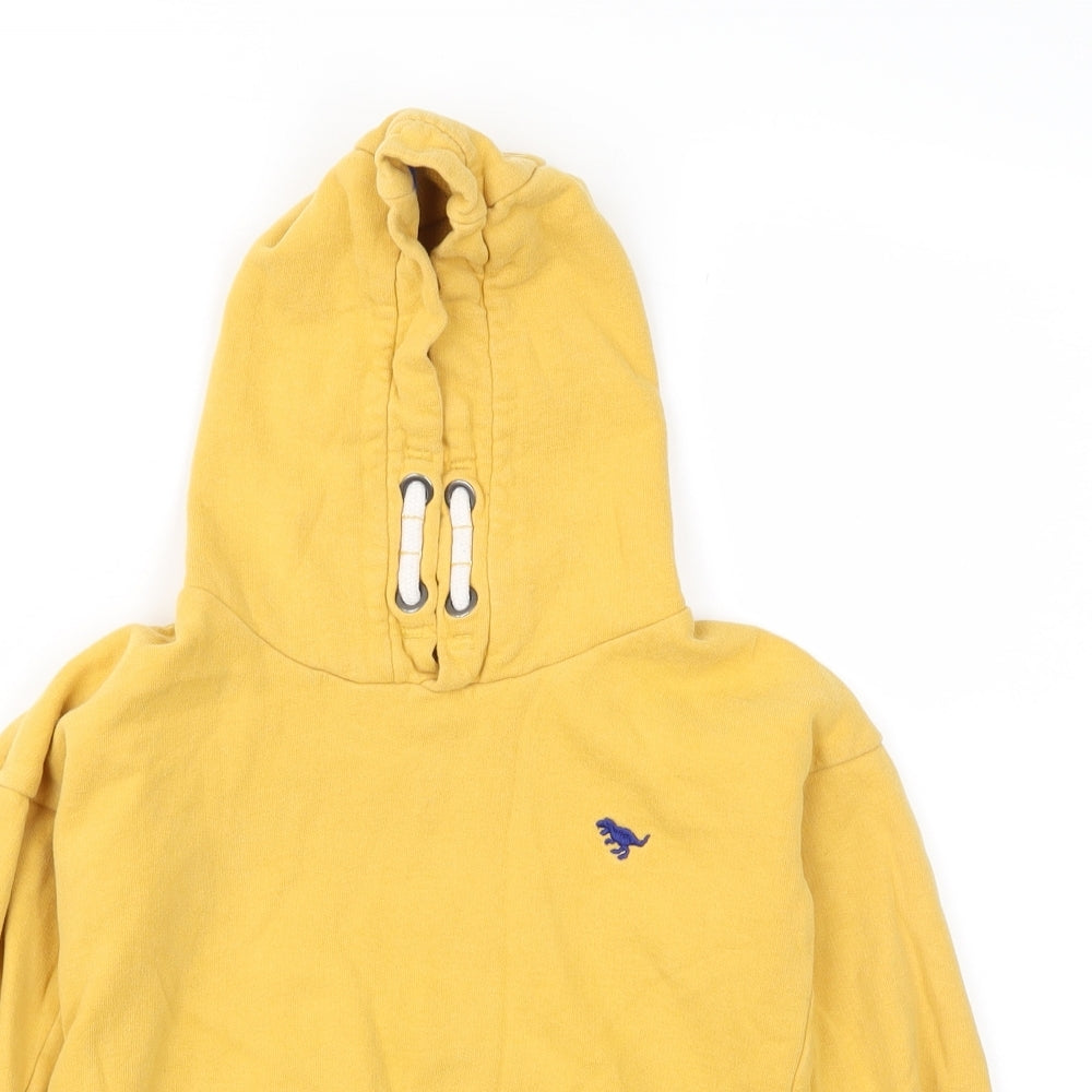 NEXT Boys Yellow   Pullover Hoodie Size 3-4 Years
