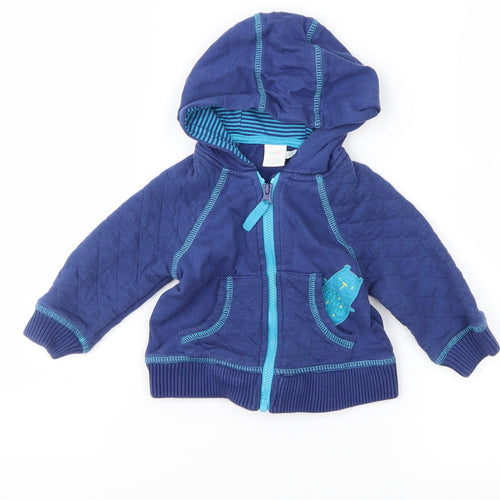 Mini Club Baby Blue   Jacket  Size 3-6 Months  - Hoodie