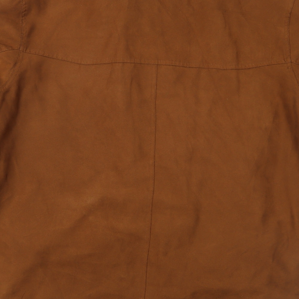 Di Cania Mens Brown   Overcoat Coat Size 46