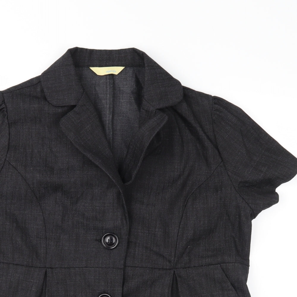 Agenda Womens Grey   Jacket Suit Jacket Size 14