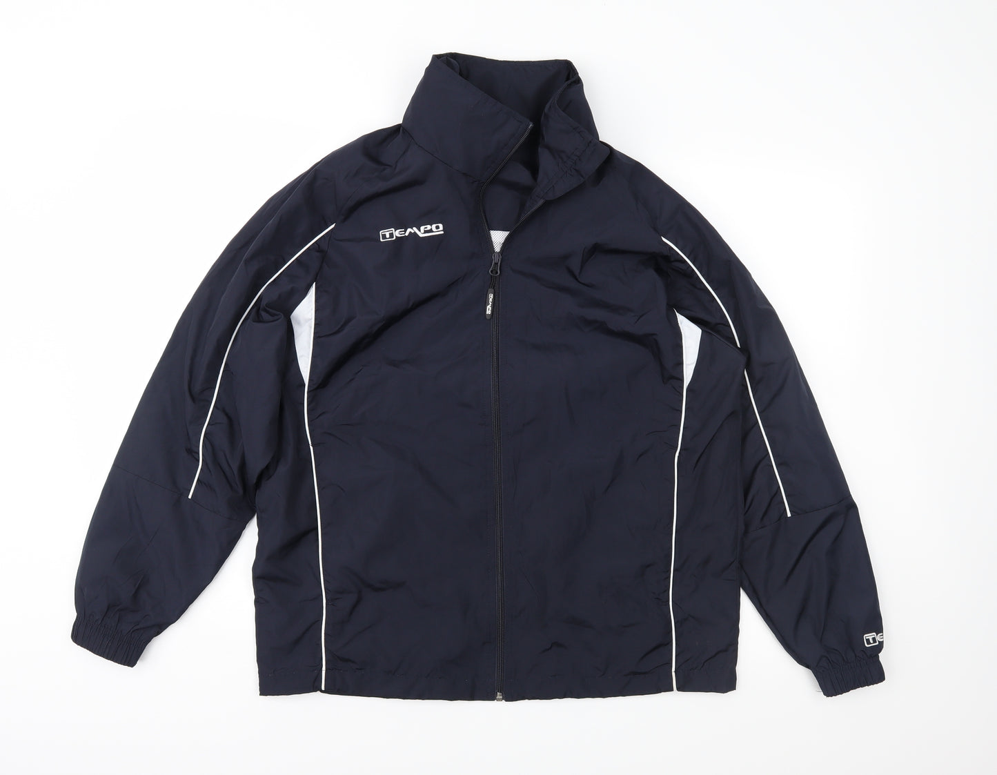 Tempo Mens Blue   Anorak Jacket Size XS